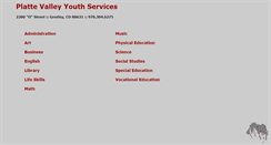 Desktop Screenshot of plattevalley.greeleyschools.org